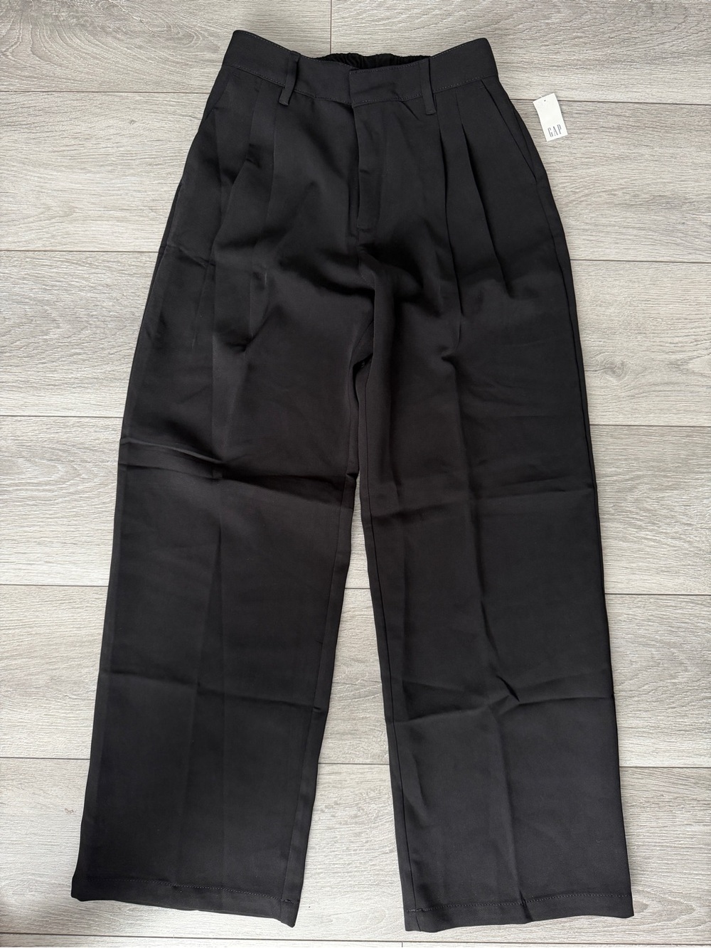Gap Factory Women’s Easy Crepe Trousers Black NWT Size 4